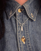 ARTICULATED SCISSOR PENDANT