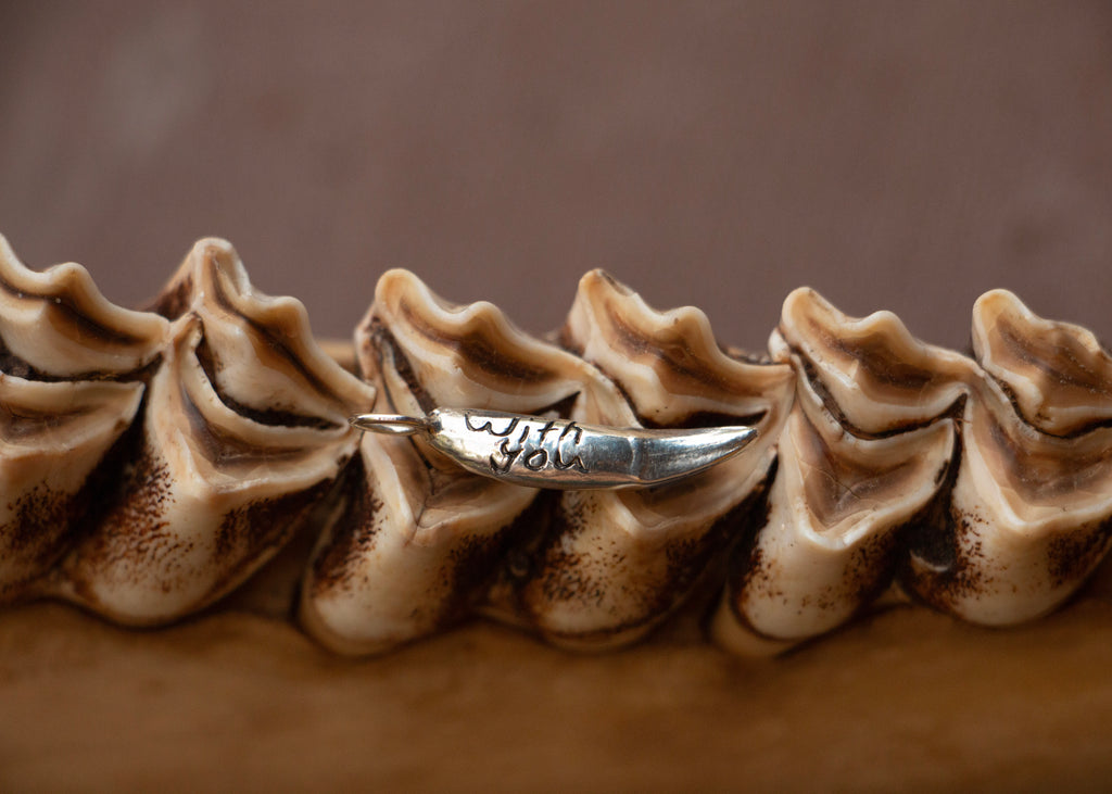 LARGE CAT TOOTH PENDANT