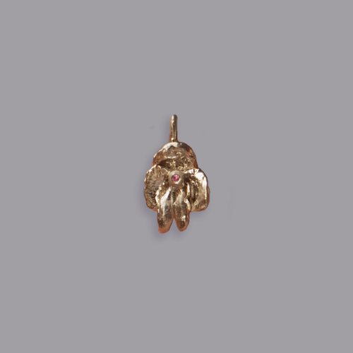 DROOPY ORCHID PENDANT